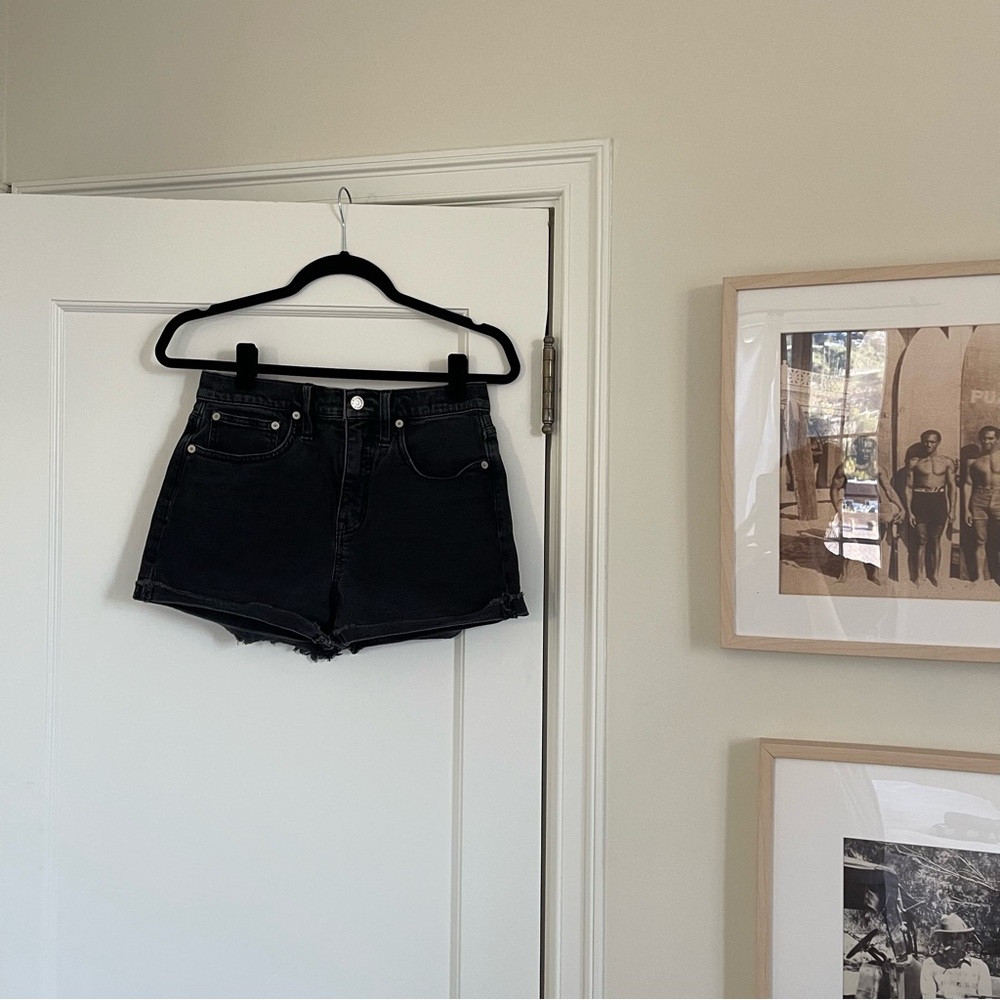 Madewell High Rise Denim Shorts - Picture 8 of 12